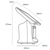 Kiosk dimensions